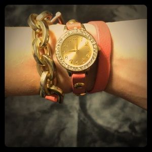 Chain link wrap Watch